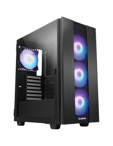 Caja INTER TECH 88881316 - Caja pc inter-tech it-5916 tower negro 500 w