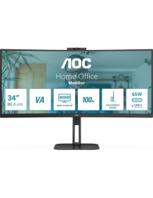 Monitor AOC CU34V5CW - Monitor led 34" aoc curvo cu34v5cw/bk negro