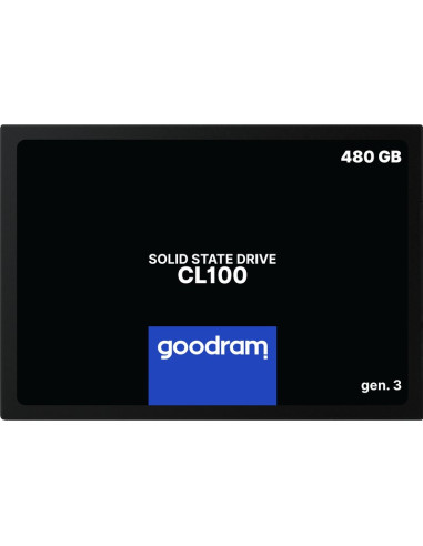 Disco GOODRAM SSDPR-CL100-480-G3 - Disco ssd goodram 480gb sata3 cl100 gen 3