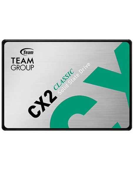Disco TEAMGROUP T253X6512G0C101 - DISCO DURO 2.5 SSD 512GB SATA3 TEAMGROUP CX2