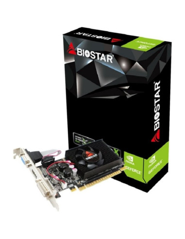 Tarjeta grafica BIOSTAR VN1055TF41 - Vga biostar geforce gtx1050ti 4gb gddr5 1291 mhz pci 3.0 hdmi displayport dvi