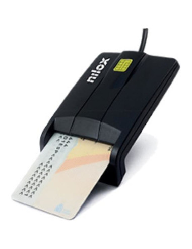 Accesorio NILOX NXLD001 - Lector de tarjetas externo nilox smart card dni-e