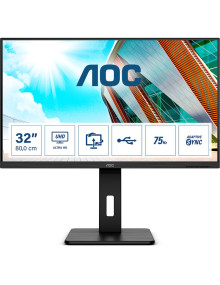 Monitor AOC U32P2 - Monitor aoc profesional u32p2 31.5'/ 4k/ multimedia/ negro u32p2