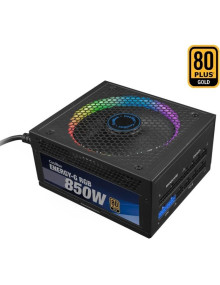 Fuente de alimentacion COOLBOX DG-PWS850-MRG - Coolbox Gaming Fuente Alimentacion 850W RGB 80+GOL