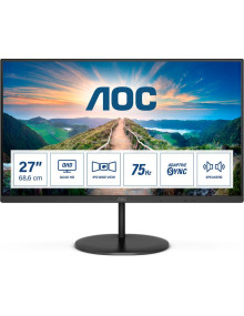 Monitor AOC Q27V4EA - Monitor aoc 27" q27v4ea qhd ips 75hz 4ms display port