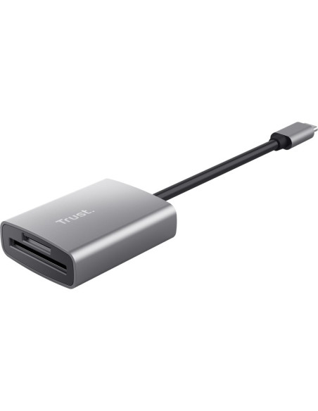 Accesorio TRUST TRUST-24136 - Lector de tarjetas externo trust dalyx usb tipo-c