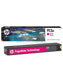 Cartucho de tinta F6T78AE HP - HP PageWide 352dw/377dw MFP nº913A Cartucho Magenta 3.000 paginas 2