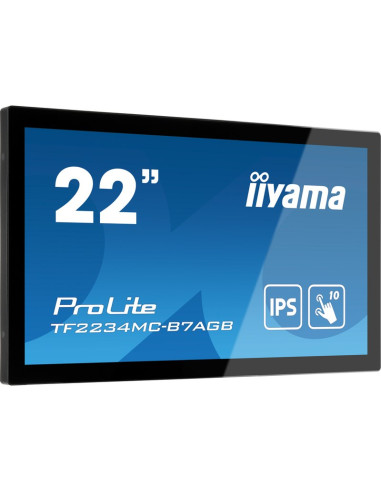 Monitor IIYAMA TF2234MC-B7AGB - Monitor iiyama 21,5" pl tf2234mc-b7agb touch 8ms,vga,hdmi,dp,ips,10p-touch