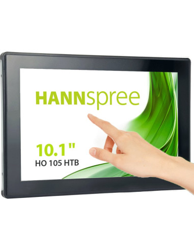 Monitor HANNSPREE HO105HTB - Monitor hannspree 25,6 cm (10,1") ho105htb 16:10 m-touch hdmi negro