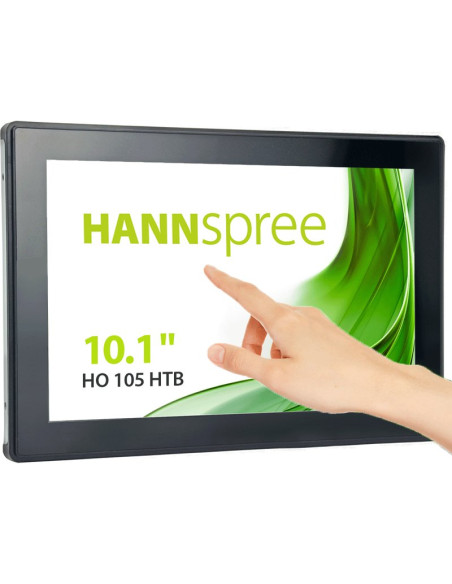 Monitor HANNSPREE HO105HTB - Monitor hannspree 25,6 cm (10,1") ho105htb 16:10 m-touch hdmi negro