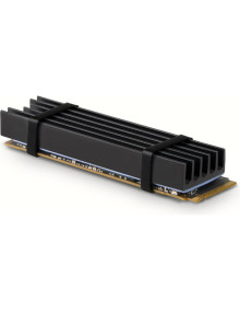 Refrigeracion AXAGON CLR-M2L10 - Axagon clr-m2l10, disipador pasivo de aluminio para ssd m.2 2280, altura 10 mm