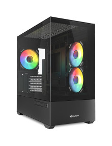 Caja SHARKOON SHARK-4044951032112 - Caja pc sharkoon gaming elite shark ca700 blanco