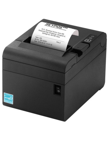 Impresora de tickets SEYEKO7B3YW SEYPOS - Térmica directa, 203 dpi, 220 mm/seg, USB 2