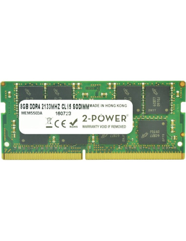 Memoria RAM 2-POWER 2P-A8547953 - 2-power memoria sodimm 8gb ddr4 2133mhz cl15 sodimm 2p-a8547953