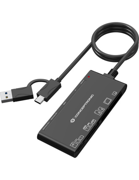 Accesorio NOX NXLITECARDID - Lector de tarjetas externo nox electronica usb