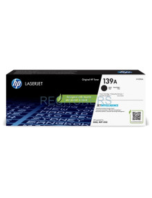 Toner W1390A HP - HP TONER 139A NEGRO - W1390A LJP3001 LJP3002 1.500P 2