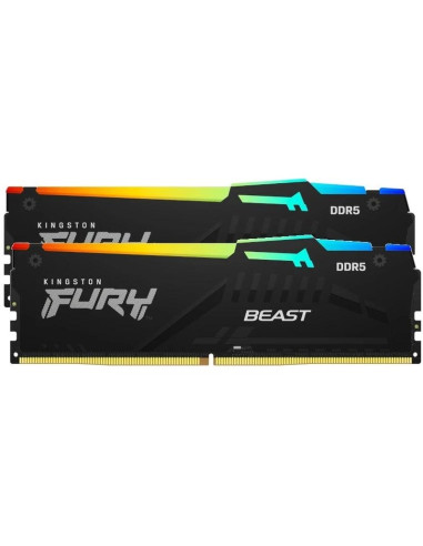 Memoria RAM KINGSTON KF556C40BBAK2-16 - Kingston Fury Beast KF556C40BBAK2-16 DDR5 5600 RGB