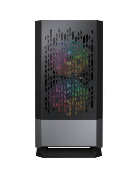 Caja COUGAR MG140 AIR RGB (BLACK) - Caja pc cougar mg140 air rgb black cristal templado