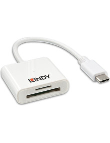 Accesorio LINDY LINDY-43185 - Lector de tarjetas externo lindy usb 3.1 tipo c sd y microsd