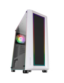 Caja MARS GAMING MCARTW - Caja gaming semitorre mars gaming artistica mc-art blanca