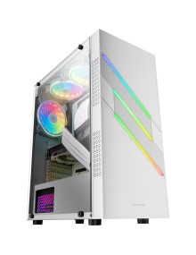 Caja MARS GAMING MCU3W - Caja pc marsgaming mcu3 argb blanco atx