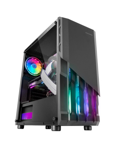 Caja MARS GAMING MCX2 - Caja pc marsgaming mcx2 frgb negro atx
