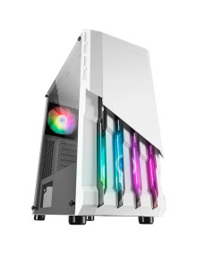 Caja MARS GAMING MCX2W - MARS GAMING Semitorre MC-X2 ATX Metal Front White