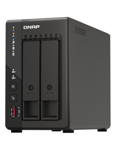 Servidor QNAP TS-253E-8G - Qnap ts-253e nas torre ethernet negro j6412