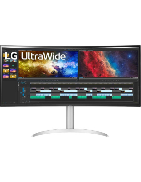 Monitor LG 38BQ85C-W.AEU - Lg 38" 38bq85c-w ultrawide curved qhd ips 21:9 hdmi dp usb-c