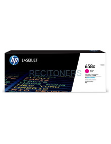 Cartucho de tinta W2003X HP - HP Cartucho de tóner Original LaserJet 658X magenta de alta capacidad