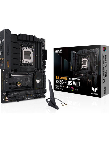 Placa base asus tuf gaming b650-plus wifi 1xhdmi 1xdp 4xsata 6gb s ports