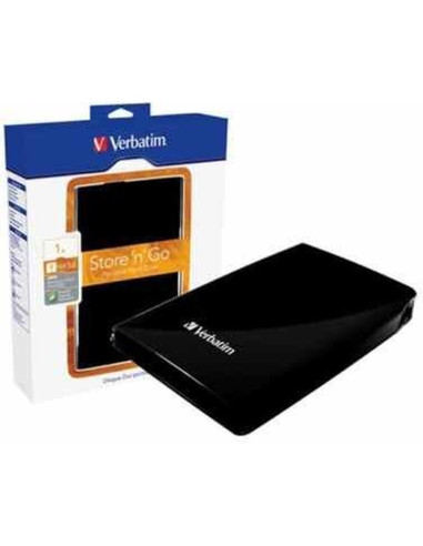 Disco VERBATIM 46580 - VERBATIM DISCO DURO EXTERNO STORE 'N' GO 1TB HDD 2.5" USB 3.0 NEGRO