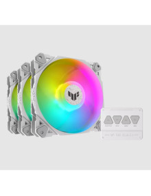 Refrigeracion ASUS 90DA0033-B09030 - Ventilador asus tuf gaming tf120 argb 3in1 + controller white