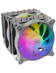 Refrigeracion MARS GAMING MCPUXTW - Ventilador con disipador mars gaming mcpu-xtw 12cm blanco
