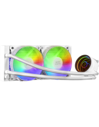 Refrigeracion MARS GAMING MLONE240W - Sistema de refrigeracion liquida mars gaming ml-one240w blanco