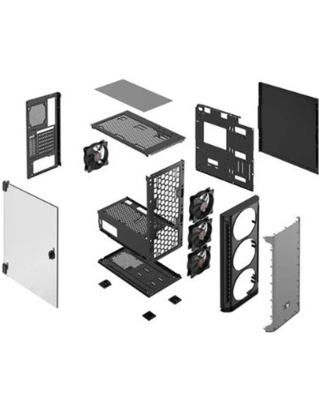 Caja FRACTAL DESIGN FD-C-NOR1C-03 - Caja pc fractal design north charcoal white, tower-gehause fd-c-nor1c-03