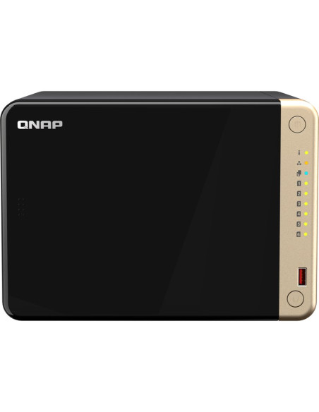 Servidor QNAP TS-664-8G - 6-bay desktop nas, intel celeron n5105/n5095 quad-core, 8 gb onboard not expandable, 6 x 3.5