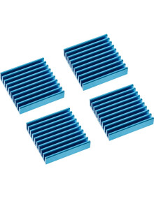 Refrigeracion INLINE 33955H - Aletas de enfriamiento autoadhesivas para disipador de calor inline ram 4 piezas.