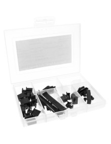 Accesorio INLINE 59941D - Juego de cubiertas antipolvo inline para panel frontal y lector de tarjetas 30 uds.