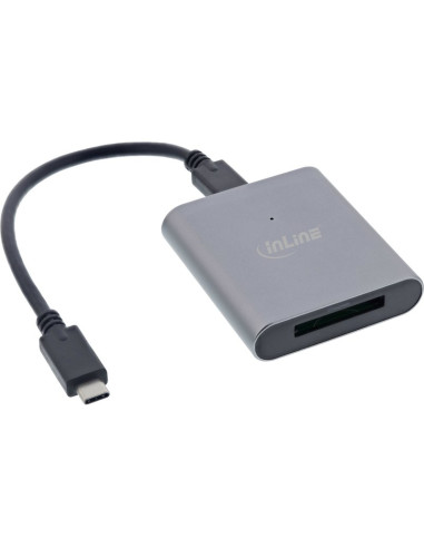 Accesorio INLINE INLIN-66771 - Lector de tarjetas inline usb 3.2 usb type-c o usb a, para tarjetas cfexpress type-b