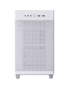 Caja ASUS 90DC00G3-B39010 - Caja gaming asus prime ap201 tg matx 2xusb 3.2 s/f blanco