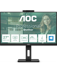 Monitor aoc q27p3cw 27" ips tft 2560x1440 hdmi dp usb black
