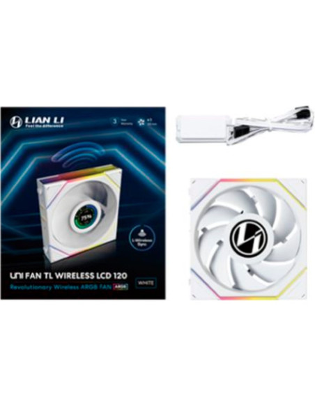 Refrigeracion LIAN LI UF-SLIN140-1B - Lian li uni fan sl-inf 140 argb pwm ventilador - 140mm, negro
