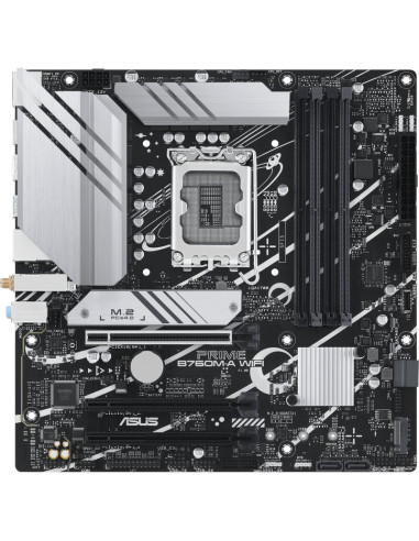 Placa base ASUS 90MB1EL0-M1EAY0 - Placa base asus prime b760m-a wifi intel,1700,ddr5,matx