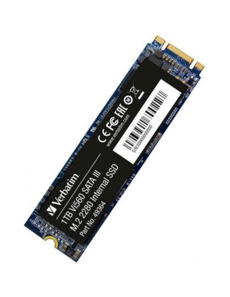 Disco VERBATIM VERBA-49367 - Disco ssd verbatim 1tb, pcie 4.0, m.2 2280, vi7000g 49367