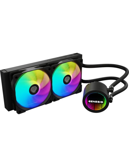 Refrigeracion SHARKOON SHARK-4044951038619 - Refrigeracion liquida cpu sharkoon s90 rgb aio blanco