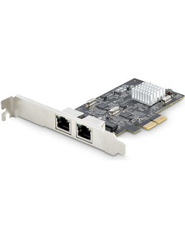 Red STARTECH PR22GI-NETWORK-CARD - Tarjeta pci startech.com express de red ethernet 2 puertos nbase-t 2,5g - nic i225-v ordenad