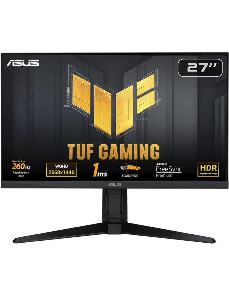 Monitor ASUS 90LM05Z0-B07370 - Asus 27 tuf qhd hdr gaming monitor vg27aqml1a 68.5cm 16:9 wqhd hdmi dp