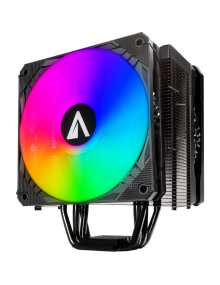 Refrigeracion ABYSM AB832407 - Refrigerador cpu multizocalo abysm gaming air snow iv black argb 4pipes ab832407