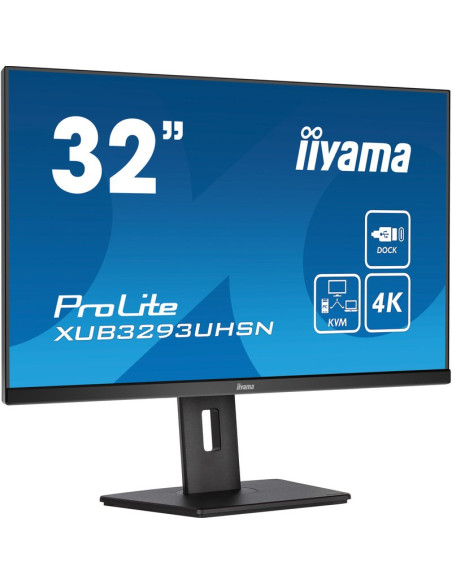 Monitor IIYAMA XUB3293UHSN-B5 - Iiyama 80,0cm 31,5" xub3293uhsn-b5 16:9 hdmi+dp+usb-c ips retail